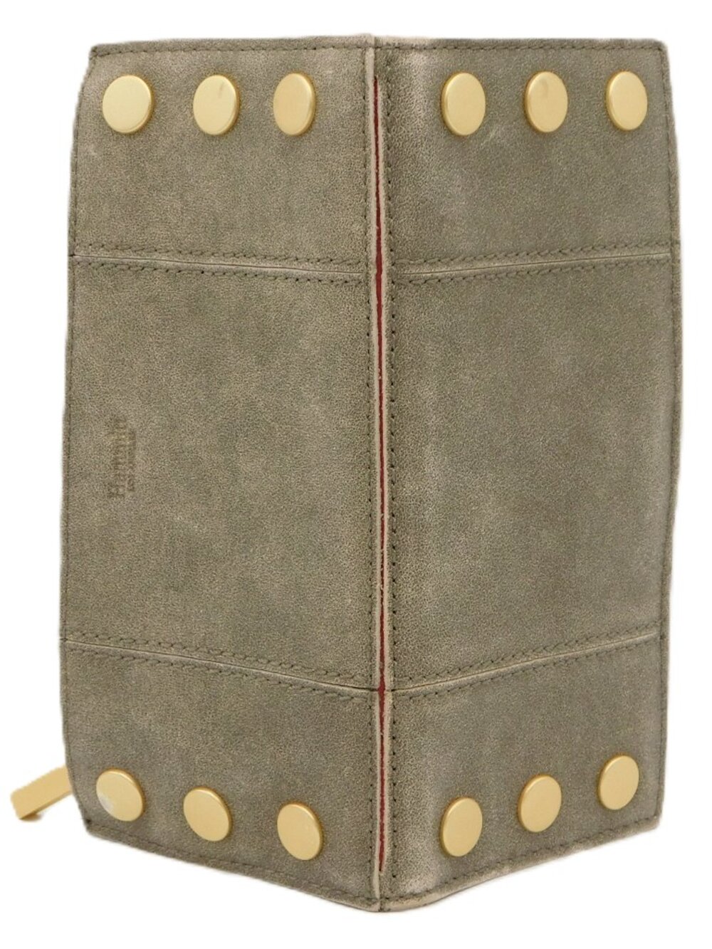 Hammitt 110 North Wallet | Pewter/Brushed Gold | Long Foldover | VGUC - Picture 5 of 15